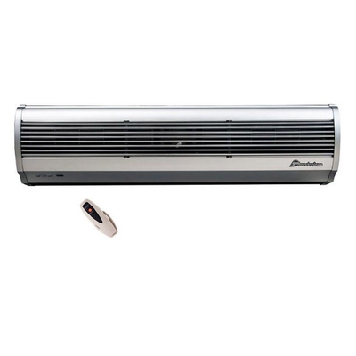 2025 Novo tipo de fluxo cruzado de arrefecimento Cortina de ar de alumínio para ventilação Motor AC