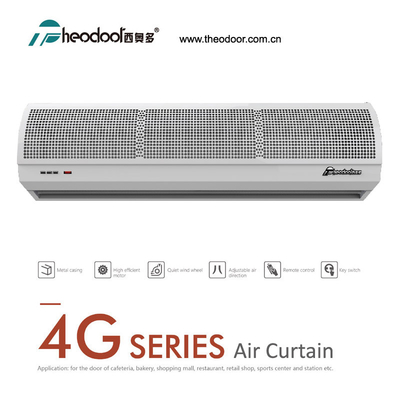 Cortina de ar série 4G 900-2000mm 220-240V Baixo ruído Compacta