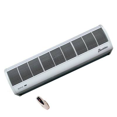 Ventilador Cortina de Ar Compacto 220V para Porta com Controle Remoto 2 Velocidades