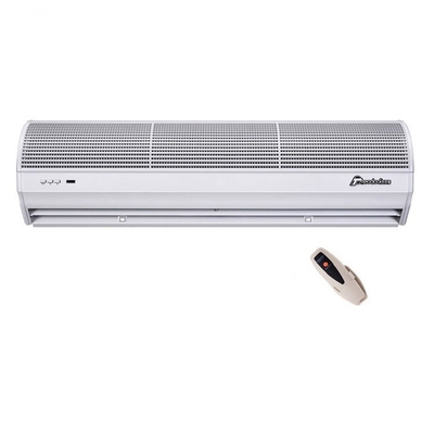 Cortina de ar de alumínio de 230 V 2000 m3/h com comando remoto