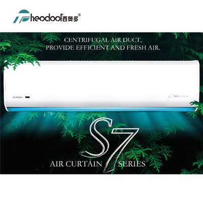 S7 Série Air Curtain 2000m3/h 230V Mural de montagem para 2,3-3,2m Portas