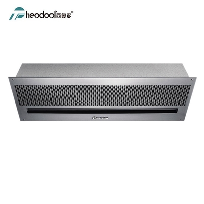 Cortina de ar embutida para teto 230V de 0,9m a 1,8m com controle remoto