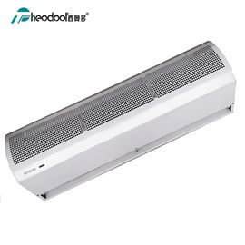 2025 Fonte de Água Evaporador Ventilador bobina série Air Curtain aquecido para 1m, 1,5m, 2m Porta