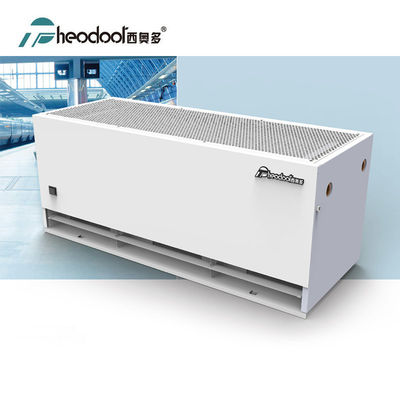 2025 Porta Industrial 0,9m 1,2m 1,5m Barreira térmica Ventilador de aquecimento Centrífugo Alta Potência Água Quente Cortinas de Ar