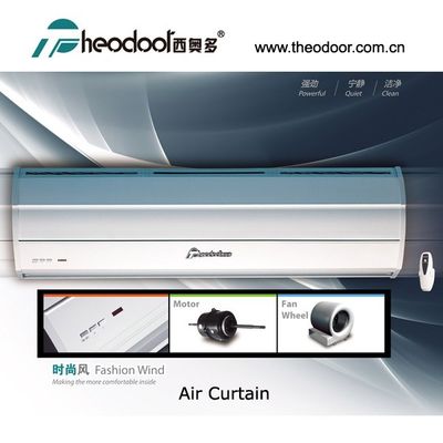 2025 Air Curtain Model FM-3509-L/Y para porta comercial e de hotel com controle remoto CE, UL Certificado