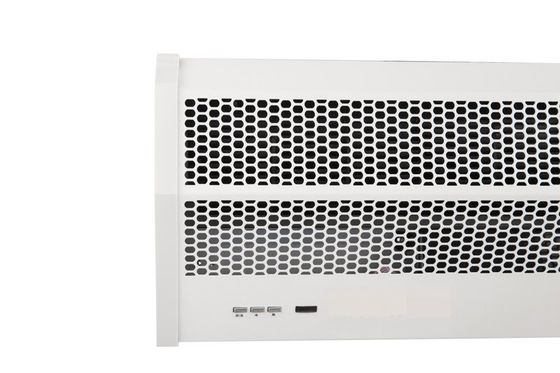 2025Fabrica de cortinas de ar de porta superior compacta com aquecedor elétrico PTC