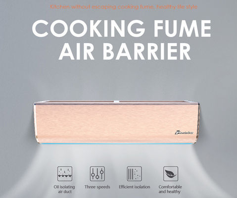 2025 Barreira de ar para porta de cozinha doméstica Separar o fumo de cozinha Tamanho de 0,7 m a 2 m Cortina de ar para casa