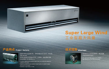 2025 Super Large Wind Heavy Duty Industrial Air Curtain A porta de entrada A porta de ar frio