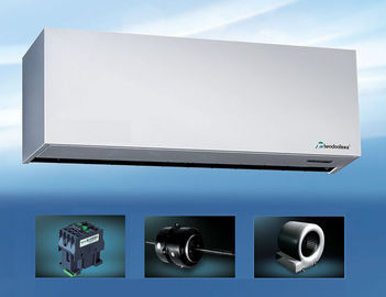 2025 Série de aquecimento elétrico Centrífuga Vento quente aquecido Cortinas de ar para portas 11-14m/s