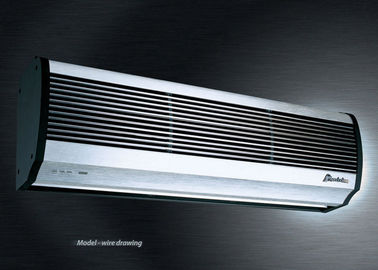 Calefator morno elétrico 180cm/150cm da cortina de ar da baixa resistência branca do vento