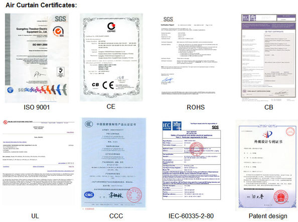 China Guangzhou Theodoor Technology Co., Ltd. Certificações