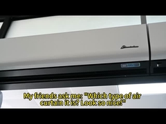 2025 S3 Série Customizado Cobre Air Curtain para porta em comercial com controle remoto