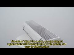 2025 Novas cortinas de ar de metal em pó Titã série 5 para ventilação, parceiro de ar condicionado